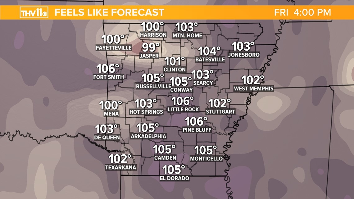 Heat wave returning to Arkansas