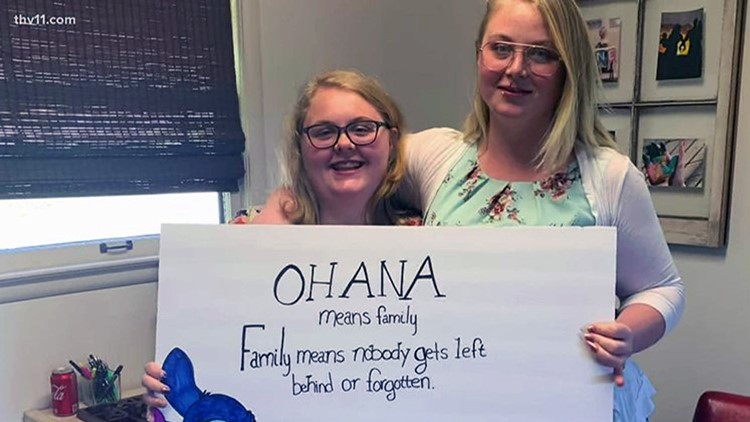 Twin teenage Arkansas girls in foster care have adoption finalized over Zoom