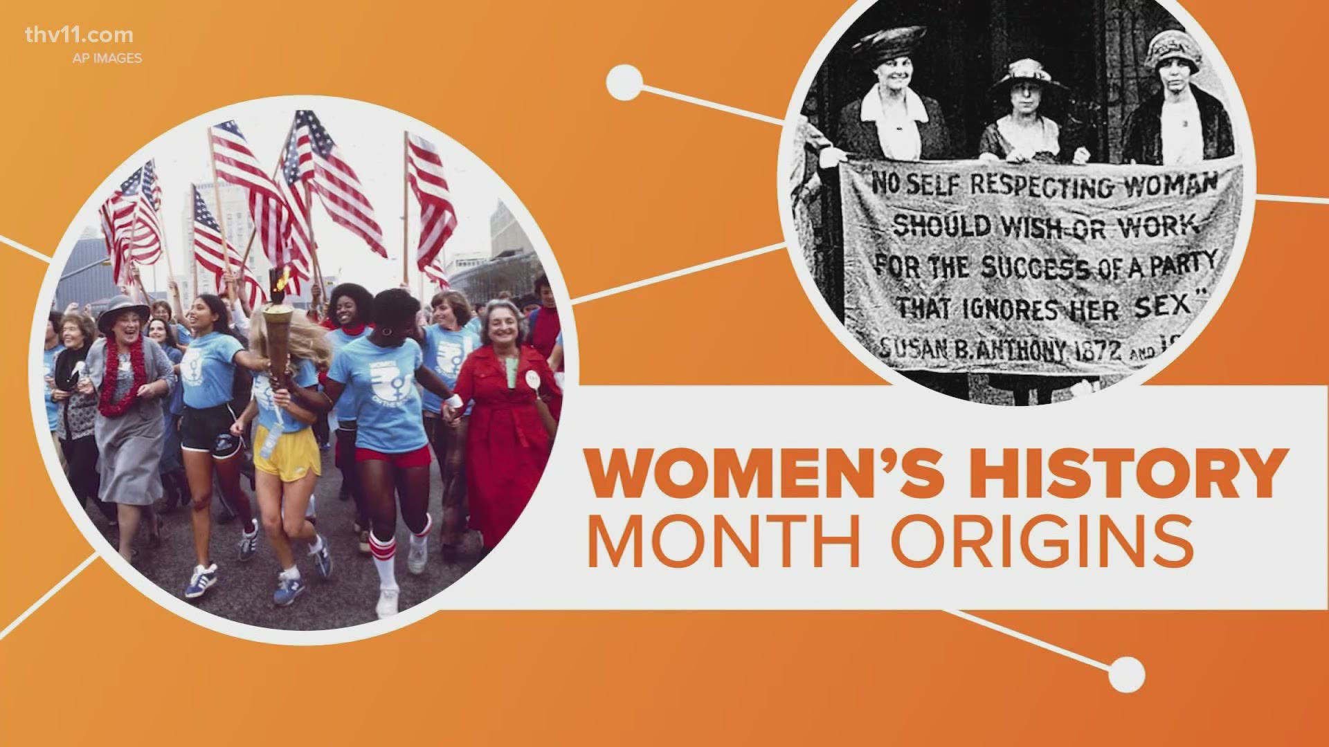 In case you didn't know, march is women's history month, and it's origins date back to most of our lifetimes.