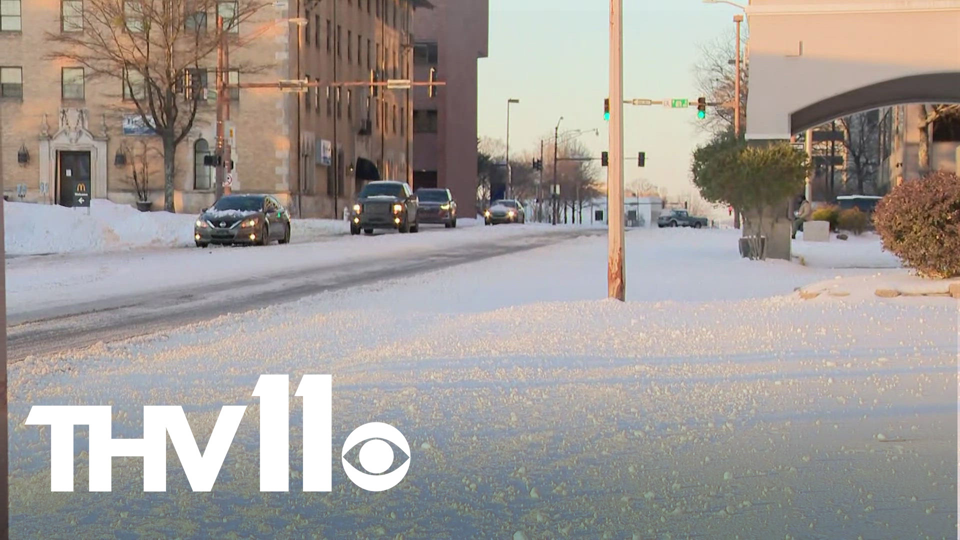 Winter weather conditions linger across Arkansas | Latest info | thv11.com