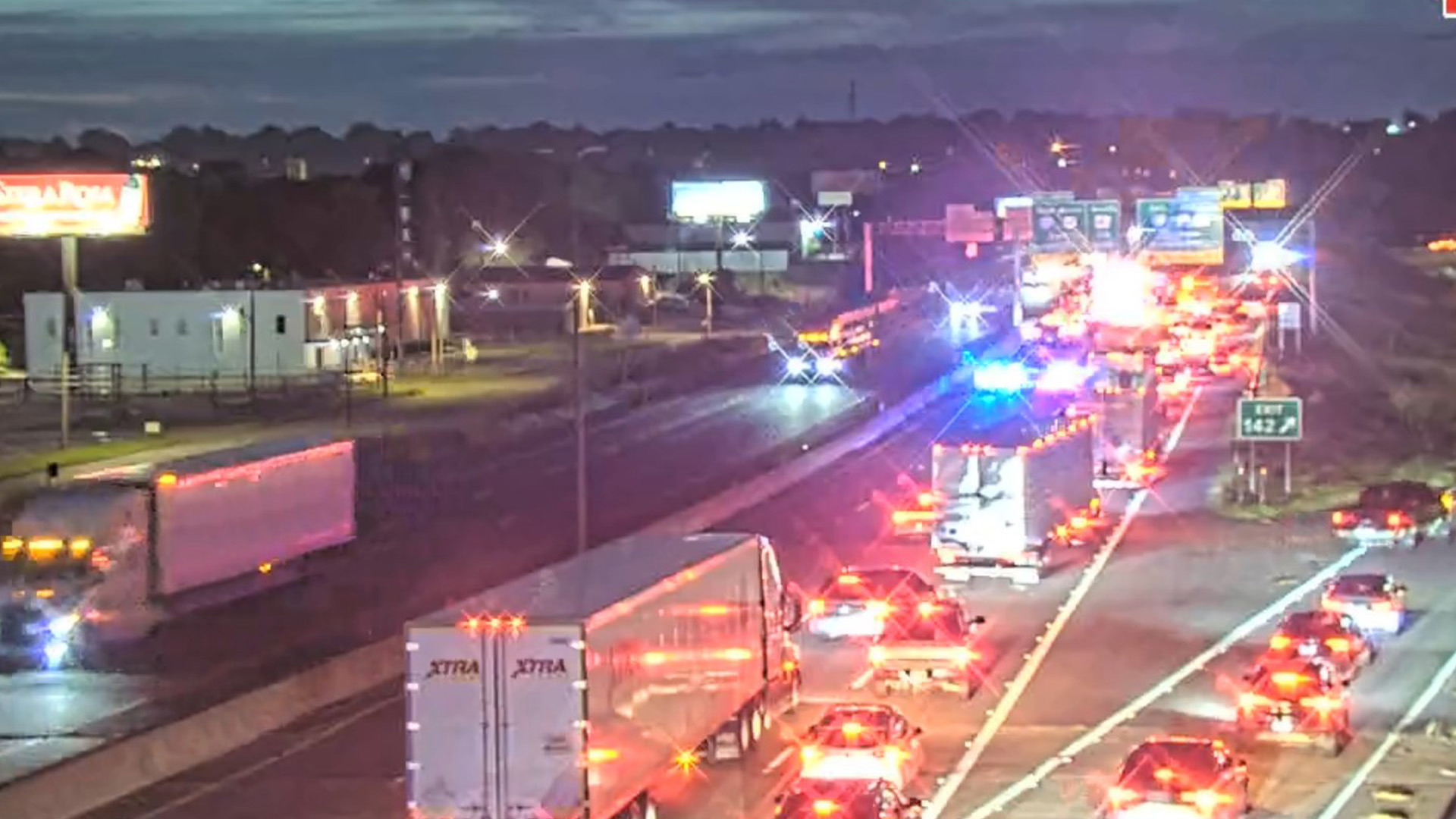 Accident on I-30 eastbound halts traffic near North Little Rock | thv11.com