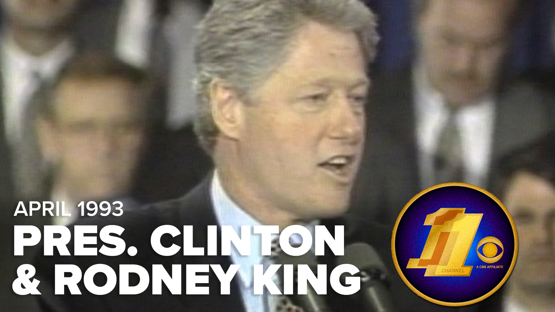 In April 1993, we covered reactions to the Rodney King verdict, Pres. Clinton's first 100 days, and the history of the Mount Holly cemetery in Little Rock.