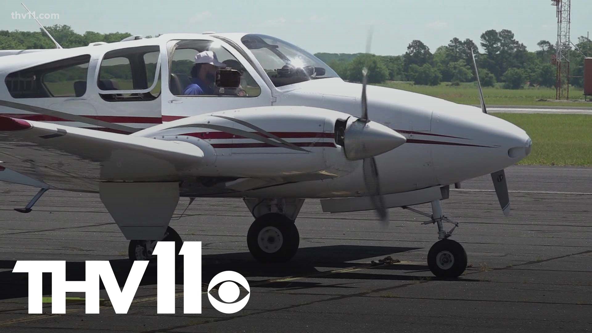 After two years away, the Black Pilots of America are back in Pine Bluff and hoping to inspire the next generation's interest in aviation.