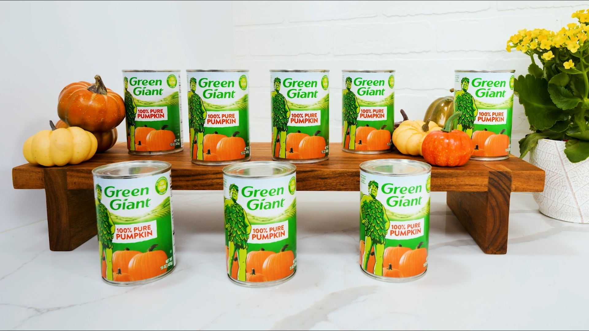 For tips and recipe inspiration on how to elevate your holiday or everyday meals with Green Giant® 100% Pure Pumpkin, visit greengiantvegetables.com/products/pumpkin