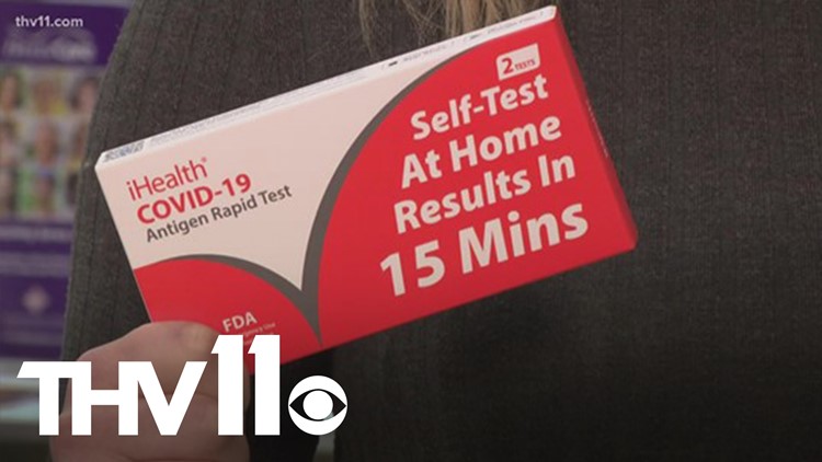 Free at-home COVID tests distributed across Arkansas