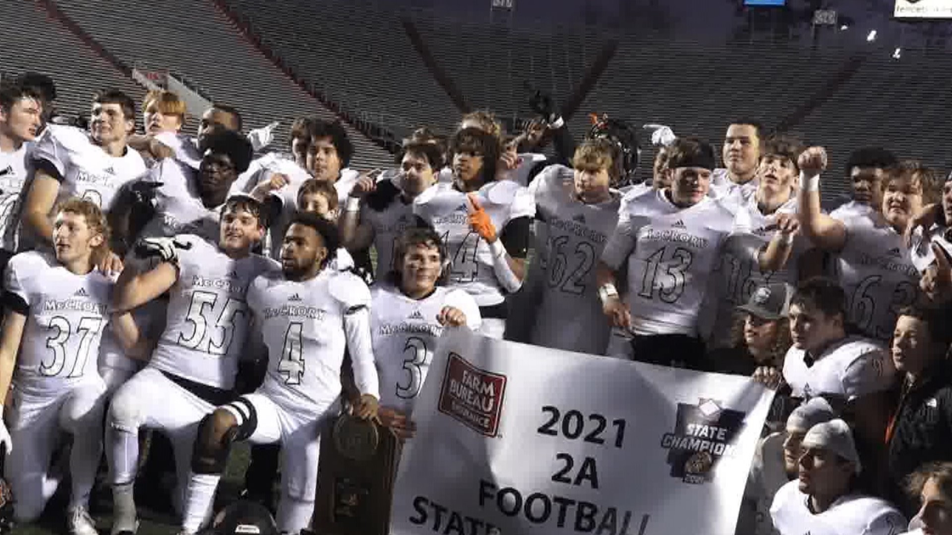 McCrory wins 2A state football championship, 347 over Fordyce