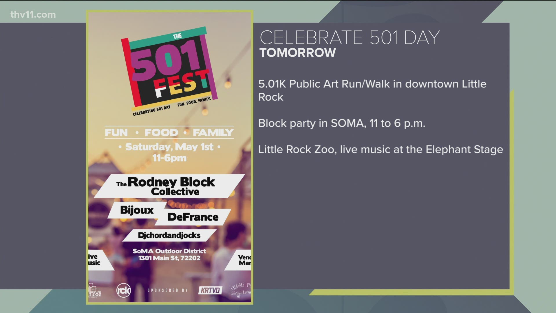 From farmer’s markets to block parties, 501 Day hopes to celebrate everything and everyone in the area code.