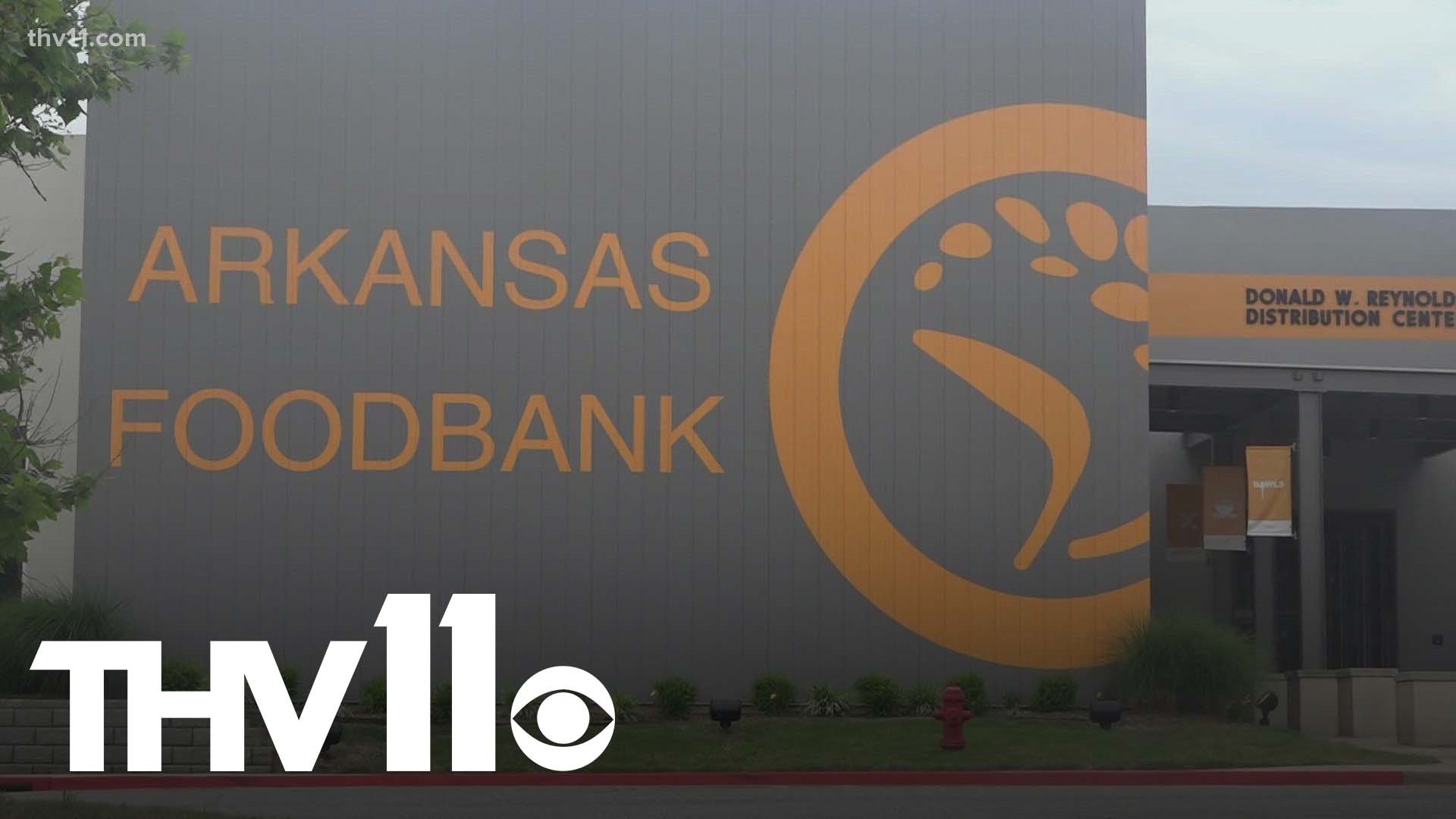 The Arkansas Food Bank is feeling the impact of an increased need by those in the state along with inflation--this is causing their shelves to become empty.