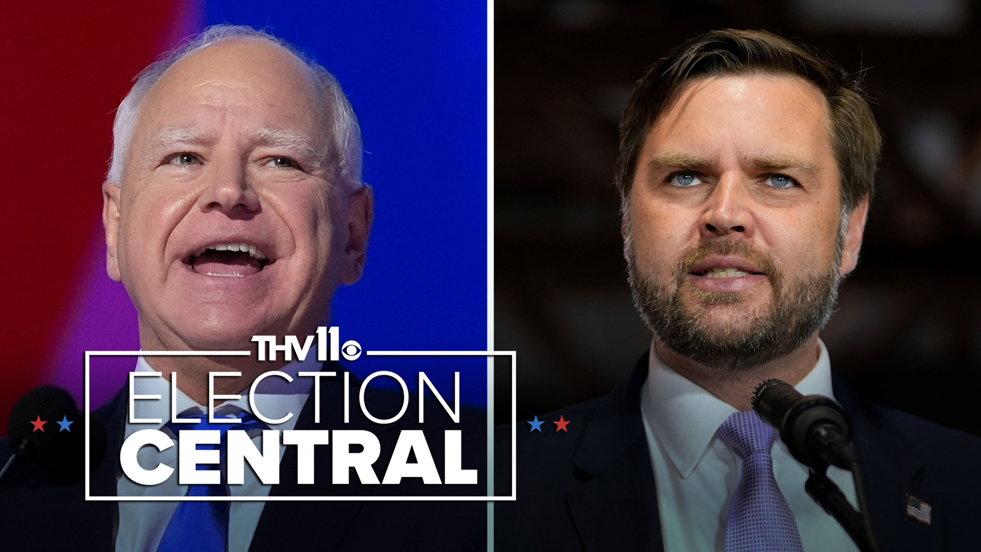 We're now just hours away from the first and possibly only Vice Presidential debate between JD Vance and Tim Walz.