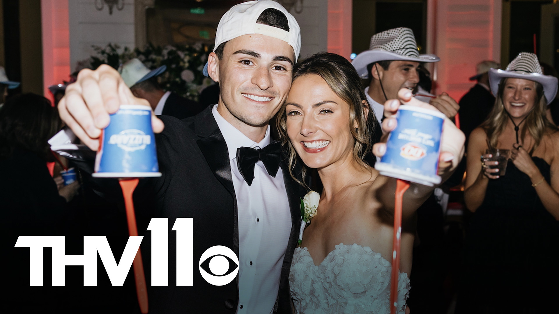 Dairy Queen and the Blizzard couple collaborated to make their wedding day sweet.