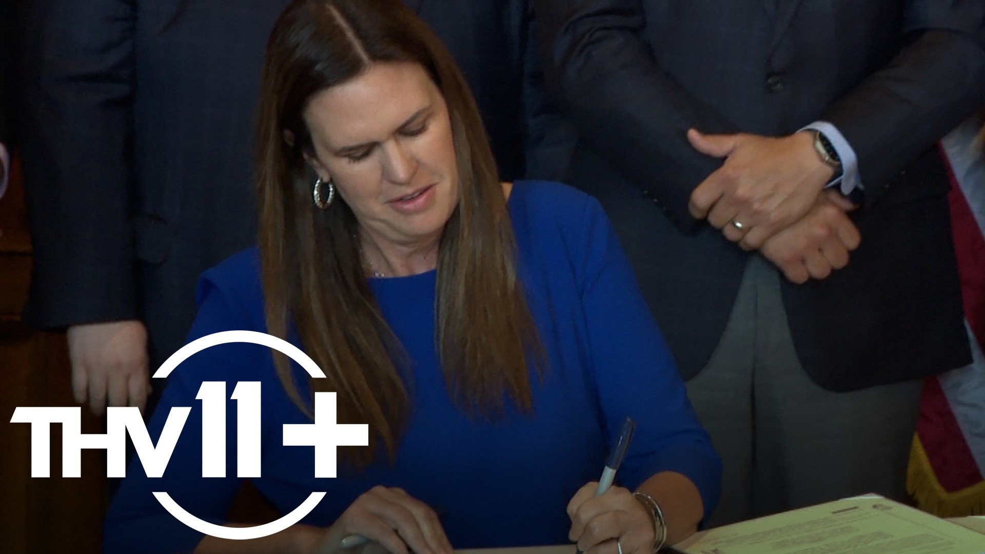 Gov. Sarah Huckabee Sanders has signed into law proposals that change access to government records, COVID-19 mandates, and tax cuts for Arkansans.