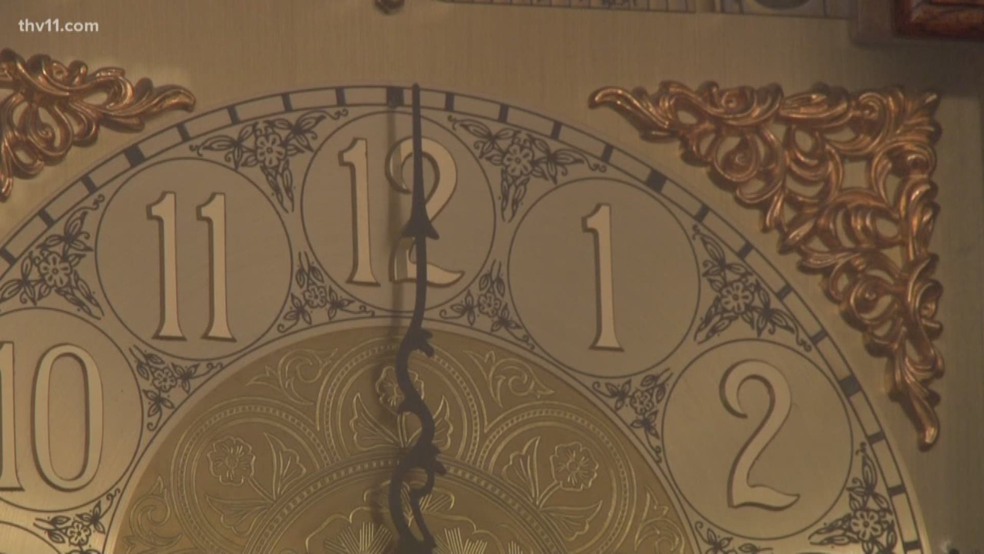 While we might only have one clock to set back, for one Little Rock couple, it's a project that will take them hours.