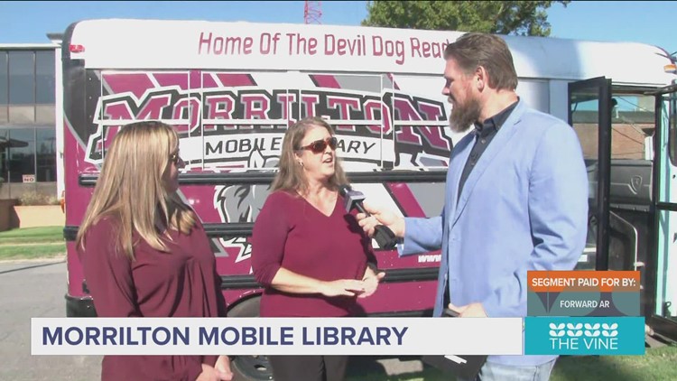 The Morrilton Mobile Library was made possible through an Arkansas Department of Education SOAR grant