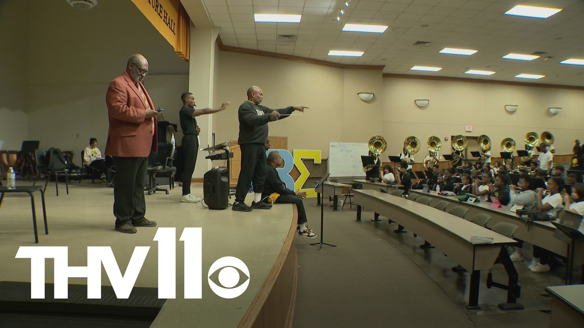 It's homecoming time in Pine Bluff, and UAPB's M4 marching band is showing us how they're preparing ahead of the festivities.