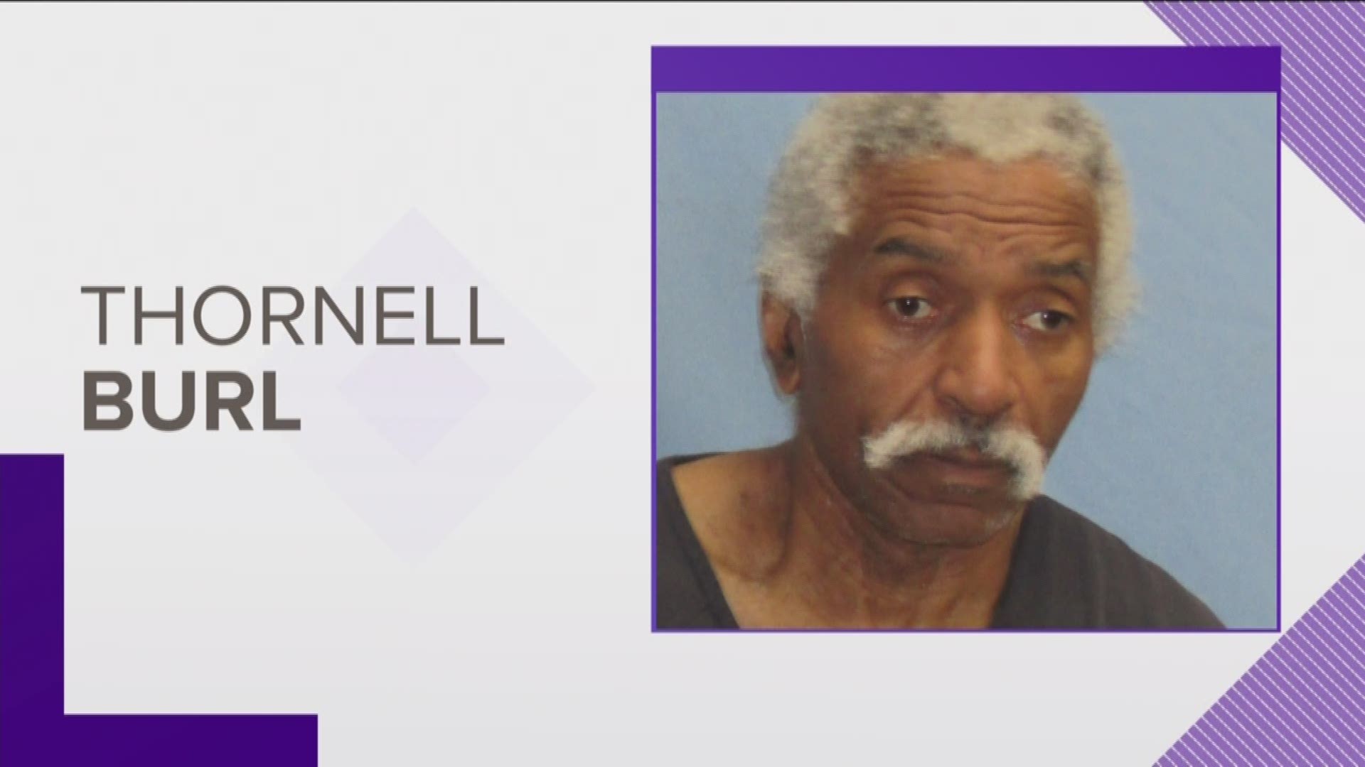 Thornell Burl, 64, faces a murder charge after a man was stabbed to death.