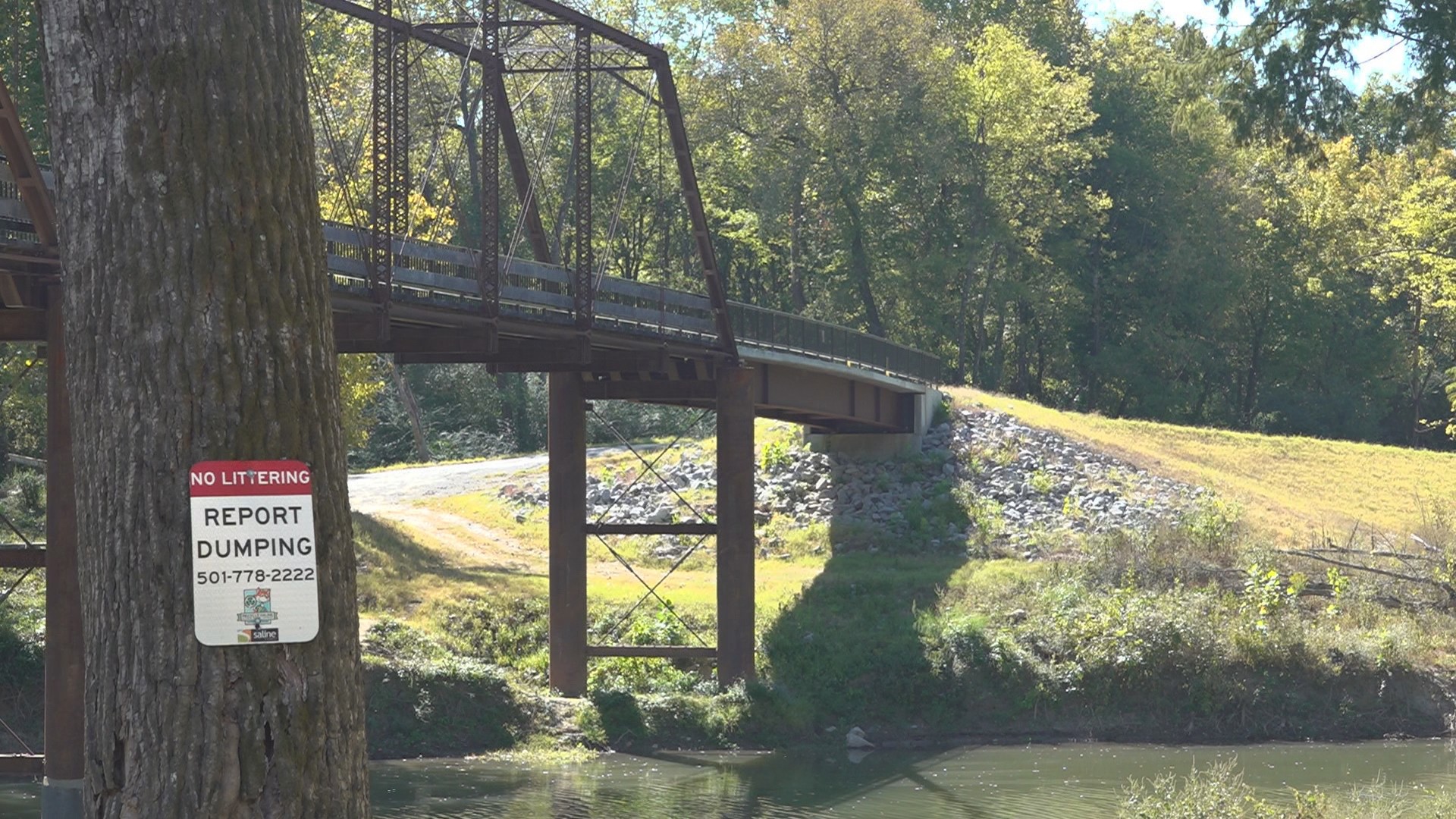 Saline County officials look to add cameras to catch illegal dumping near river