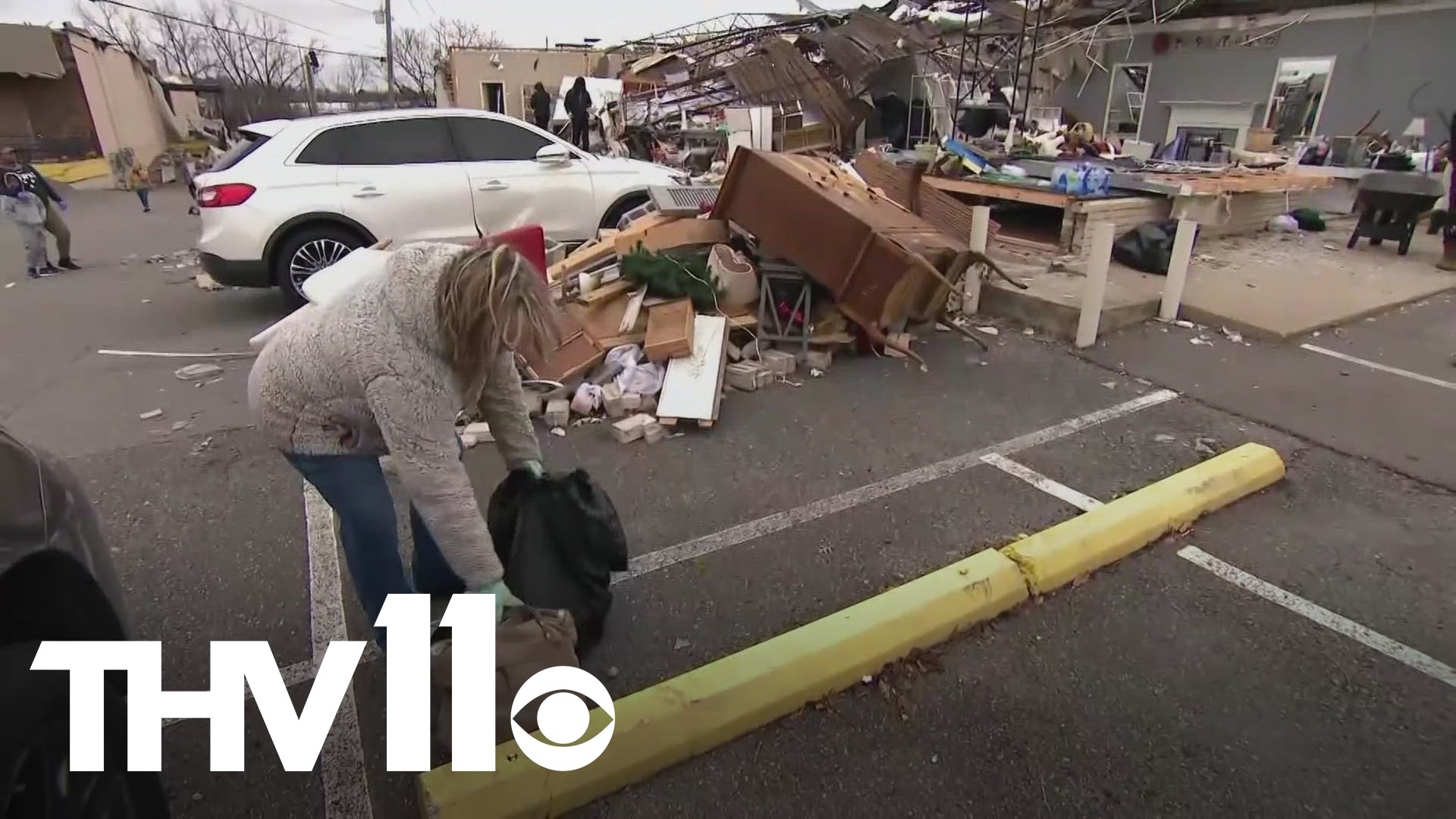 Crews in Tennessee are digging out from the rubble after an outbreak of severe weather and tornados ripped through parts of the state on Saturday.