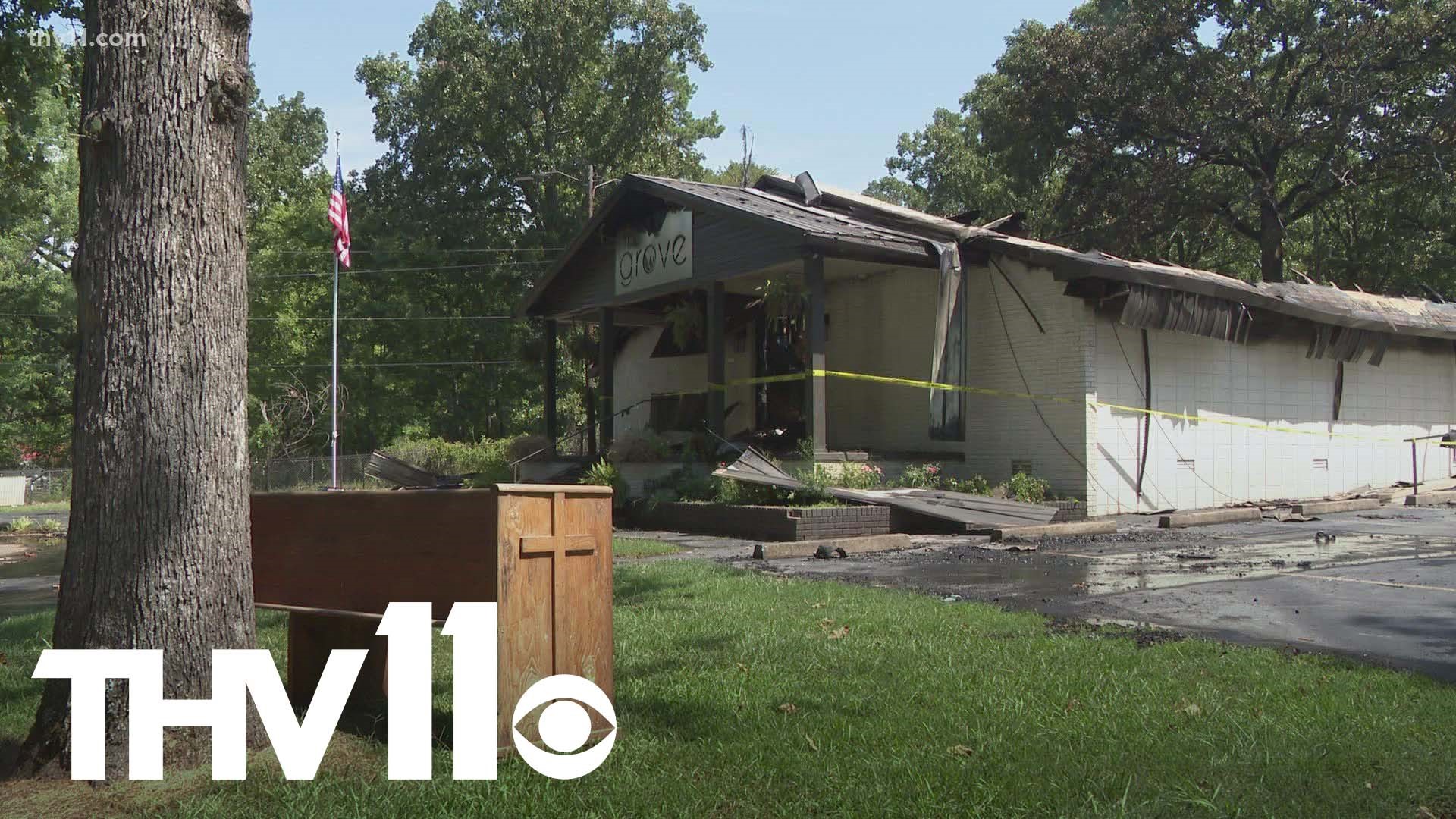 The Oak Grove community are coming together to plan their next steps after an area food pantry was destroyed in a fire.