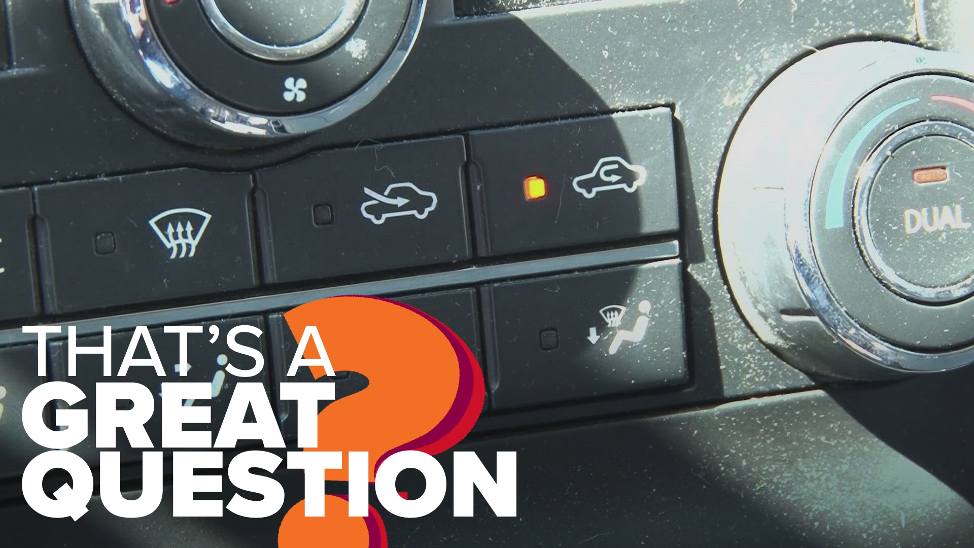As June heats up in Arkansas, it's important to stay cool, even in the car— and knowing where to find your recirculation button can help keep the A/C blowing cold.