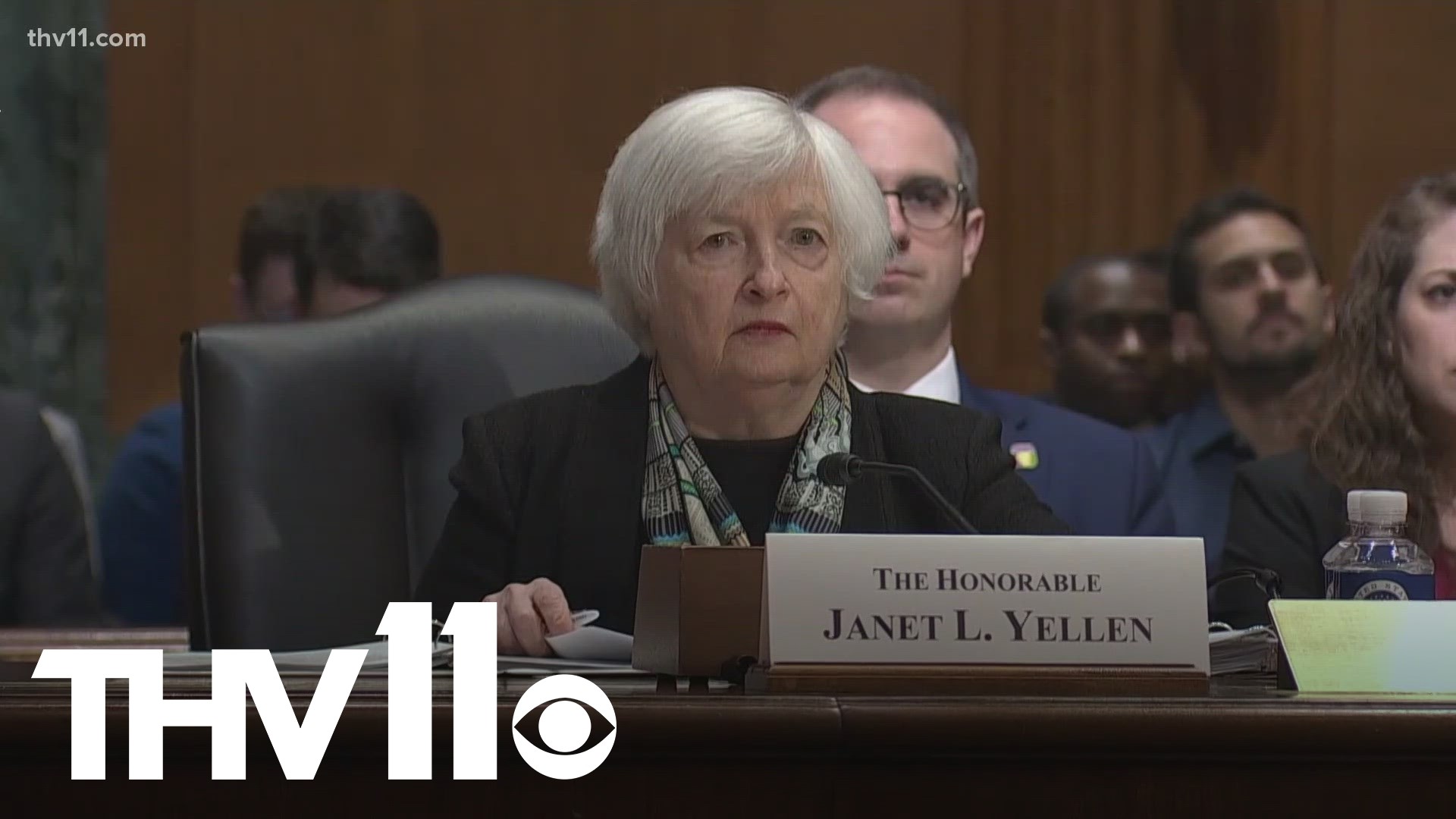 U.S. Treasury Secretary Janet Yellen testified on capitol hill about the collapse of California’s Silicon Valley Bank and Signature Bank of New York.