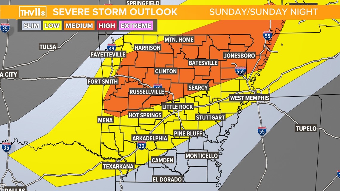 Here's What You Need To Know About Tonight's Severe Weather In Arkansas ...