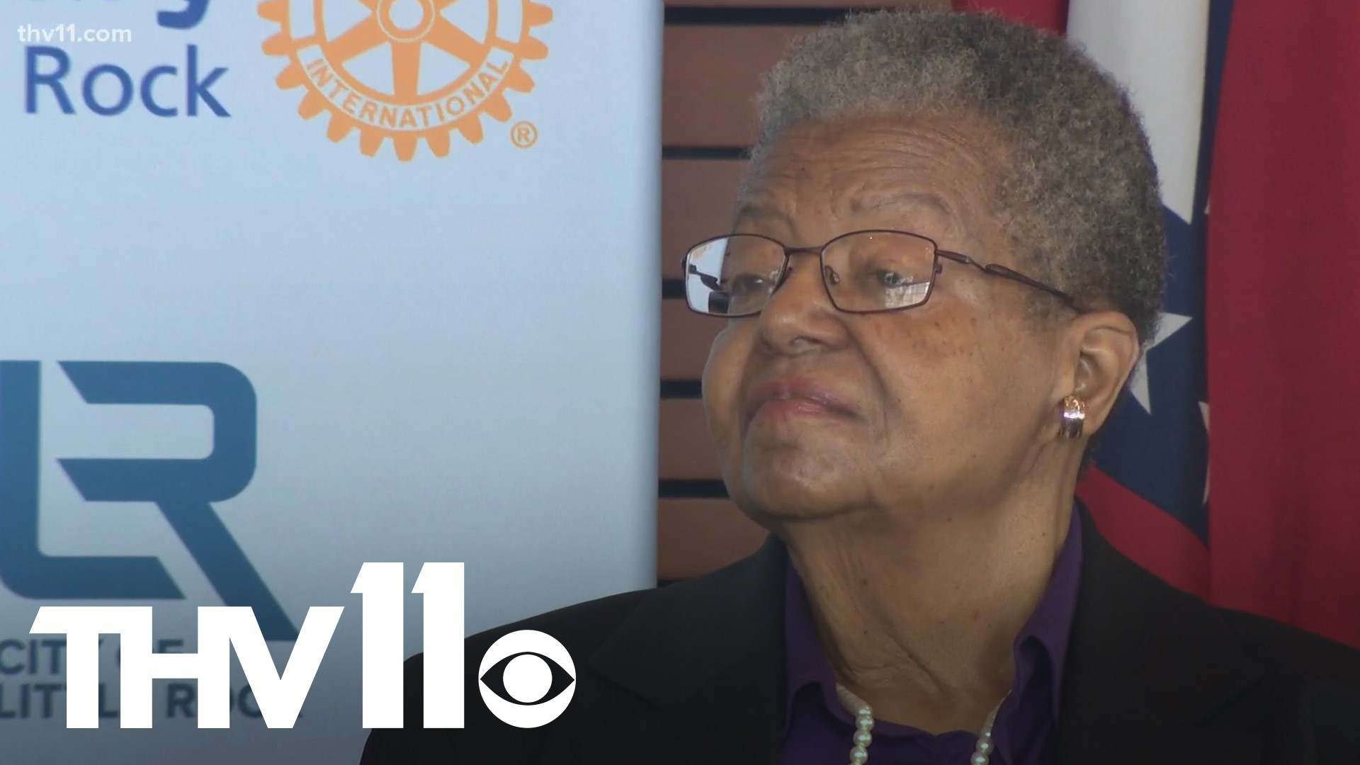 In 1957, the Little Rock Nine walked through the doors of Central High School and into history. Now, the Little Rock Rotary Club is honoring their legacy.