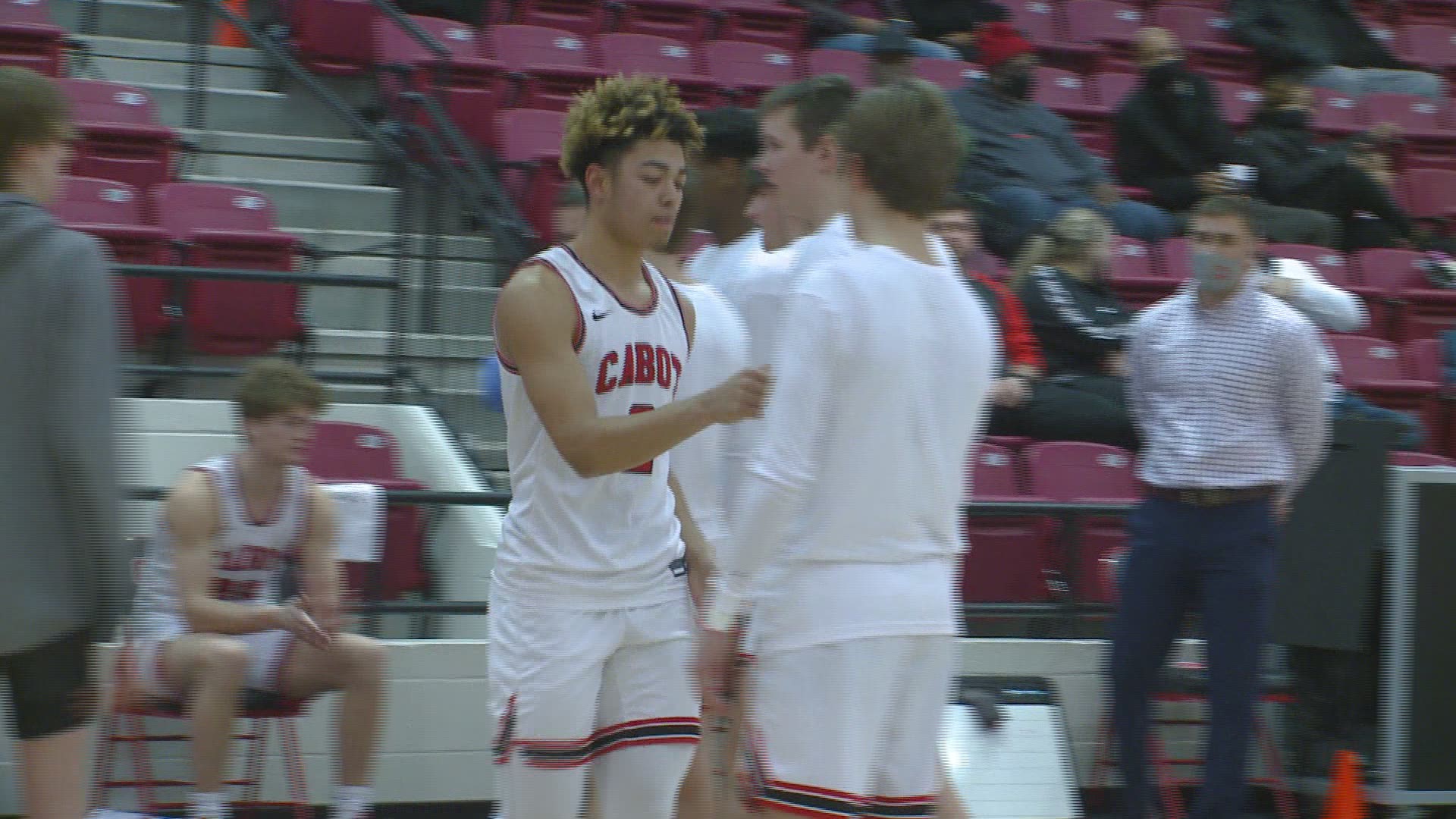 It took overtime for the Central girls to outlast Cabot, while the boys rolled in a 20-point victory
