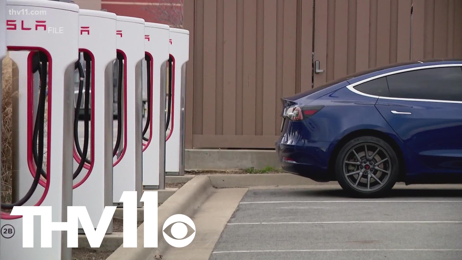 Over the next 5 years, Arkansas will add an electric vehicle charging station every 50 miles near an interstate exit to help people who are travelling long distance.