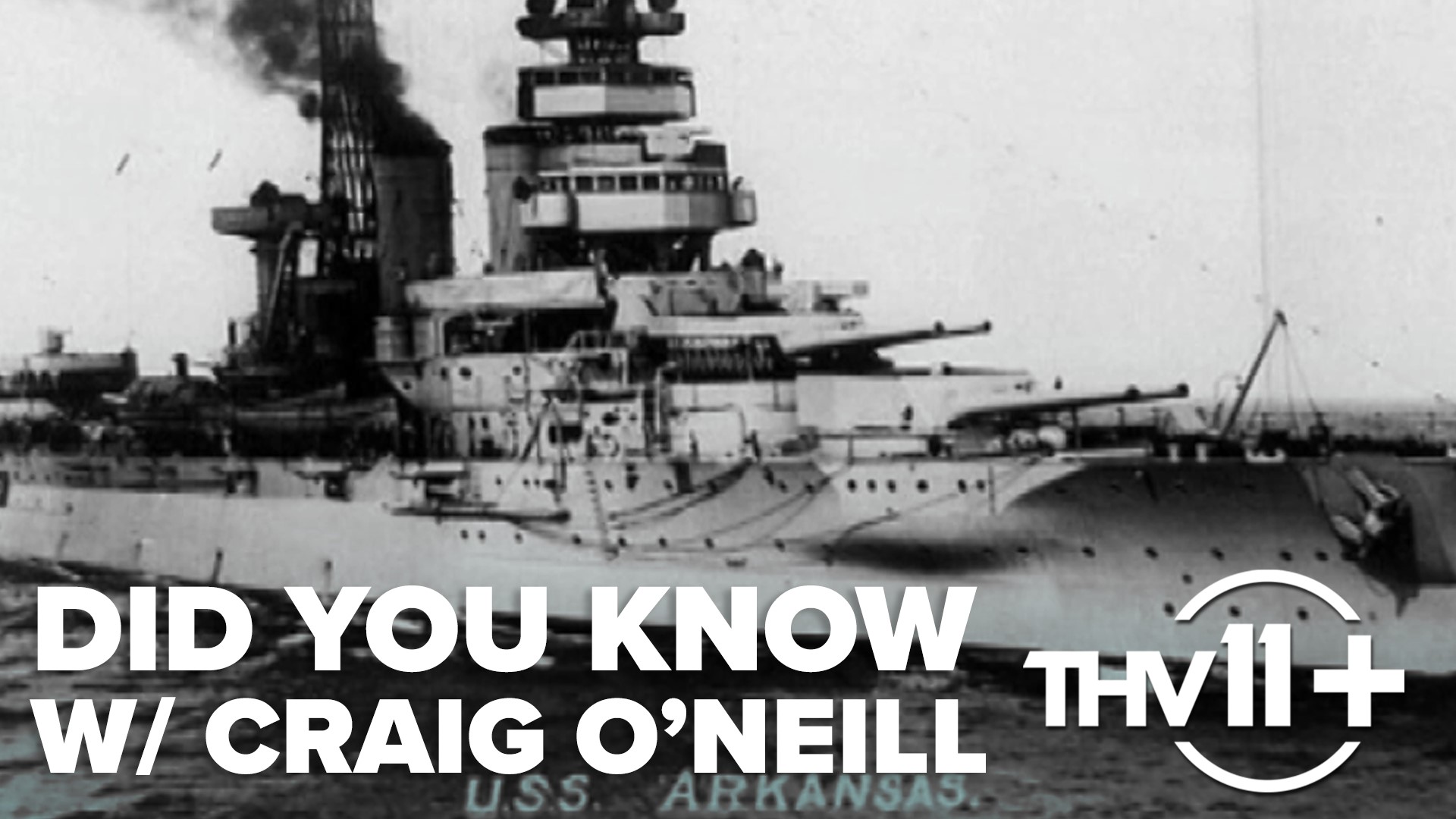 Craig O'Neill went through Arkansas history in 2013 including Orval Faubus, USS Arkansas during D-Day, and how the Old State House was built before we were a state.