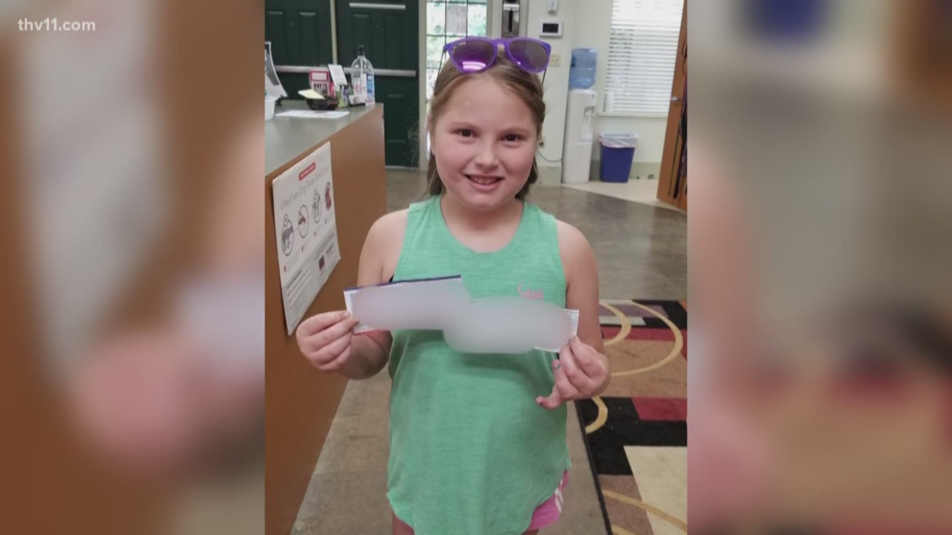 A 9-year-old girl is making some serious bank with her annual lemonade stand and she's giving that cash directly to the humane society.