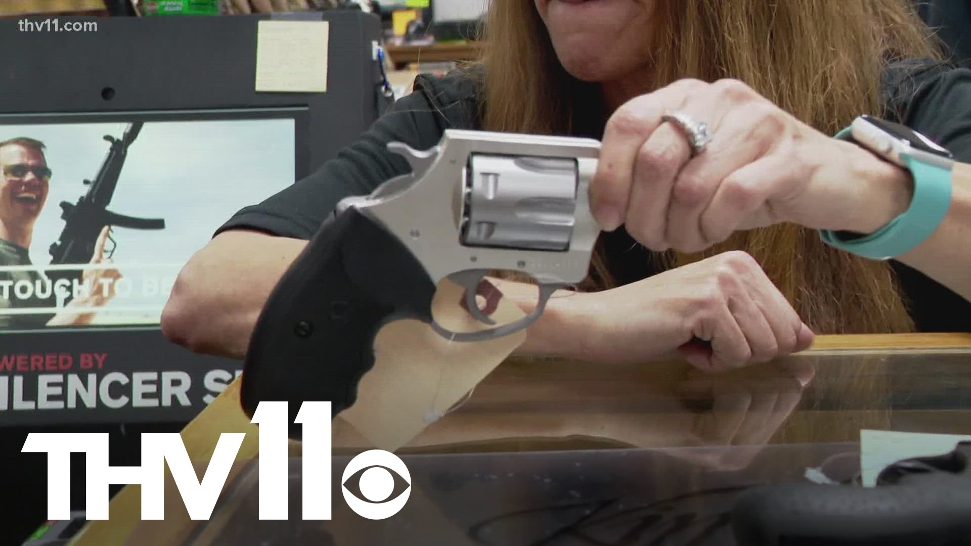 Last year, 1-in-3 first-time gun buyers were women and a gun shop owner in Arkansas has noticed the trend.