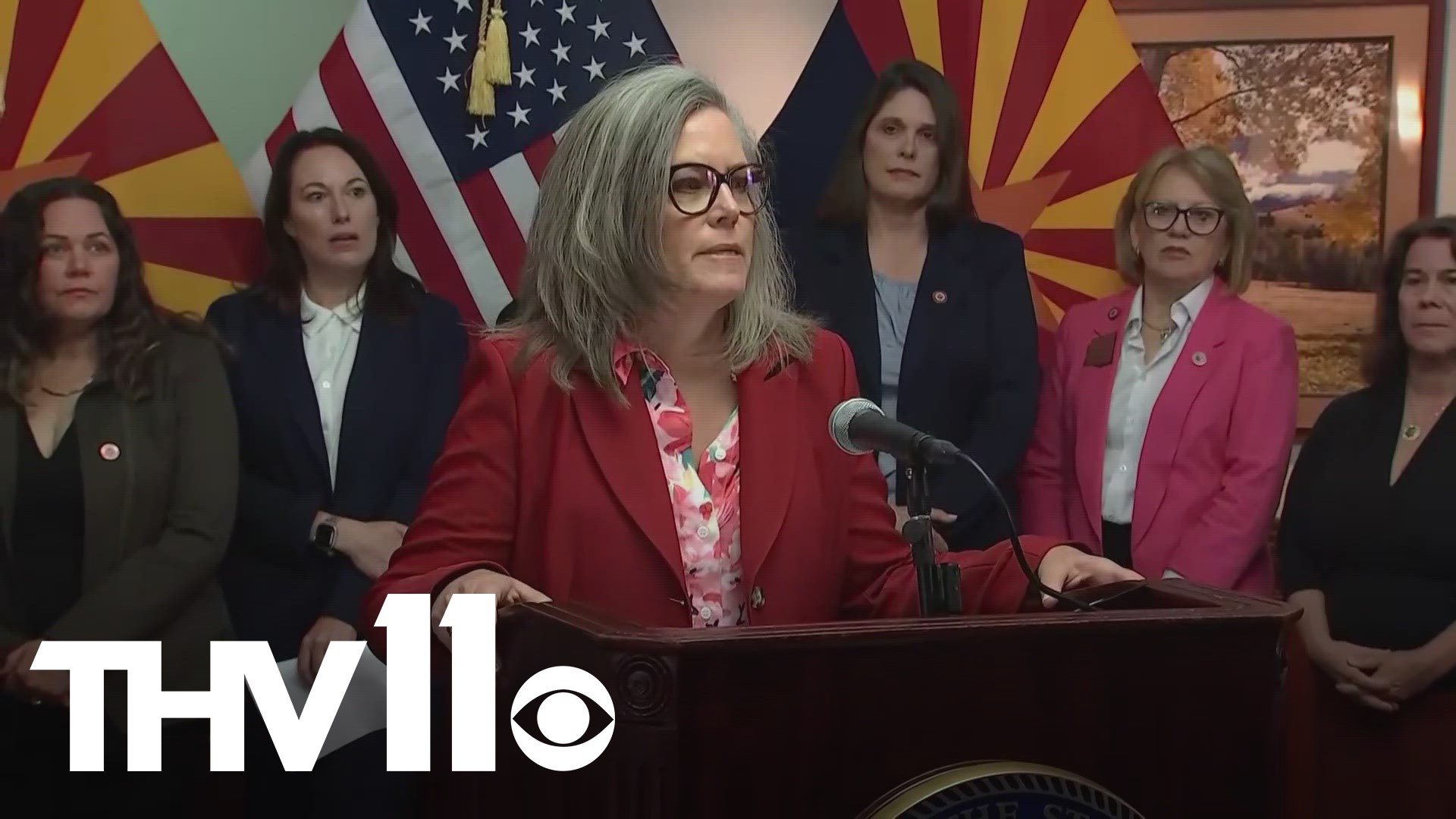 Arizona figured to be a battleground state in the presidential race. The state supreme court there added the issue of abortion to the campaign debates on Tuesday.
