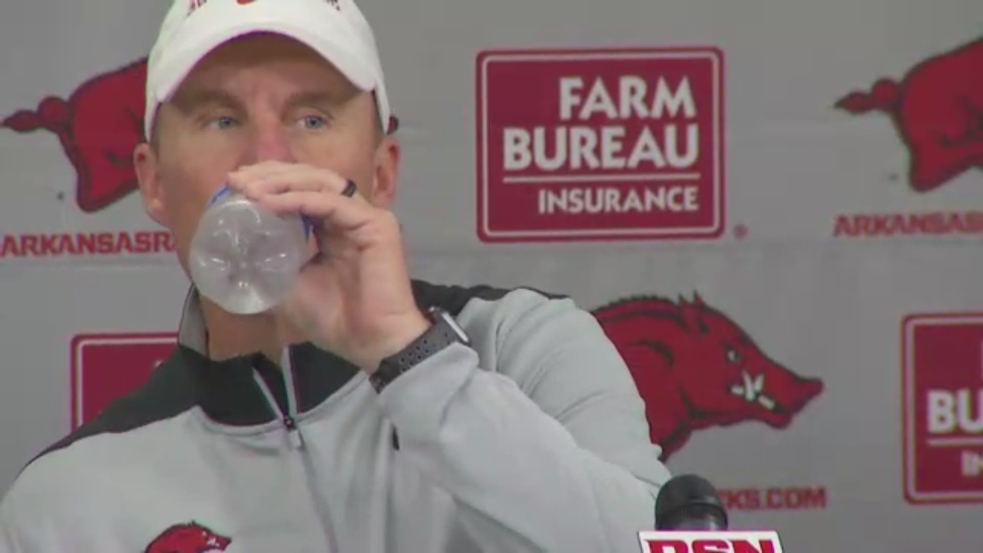 Chad Morris talks red-white game