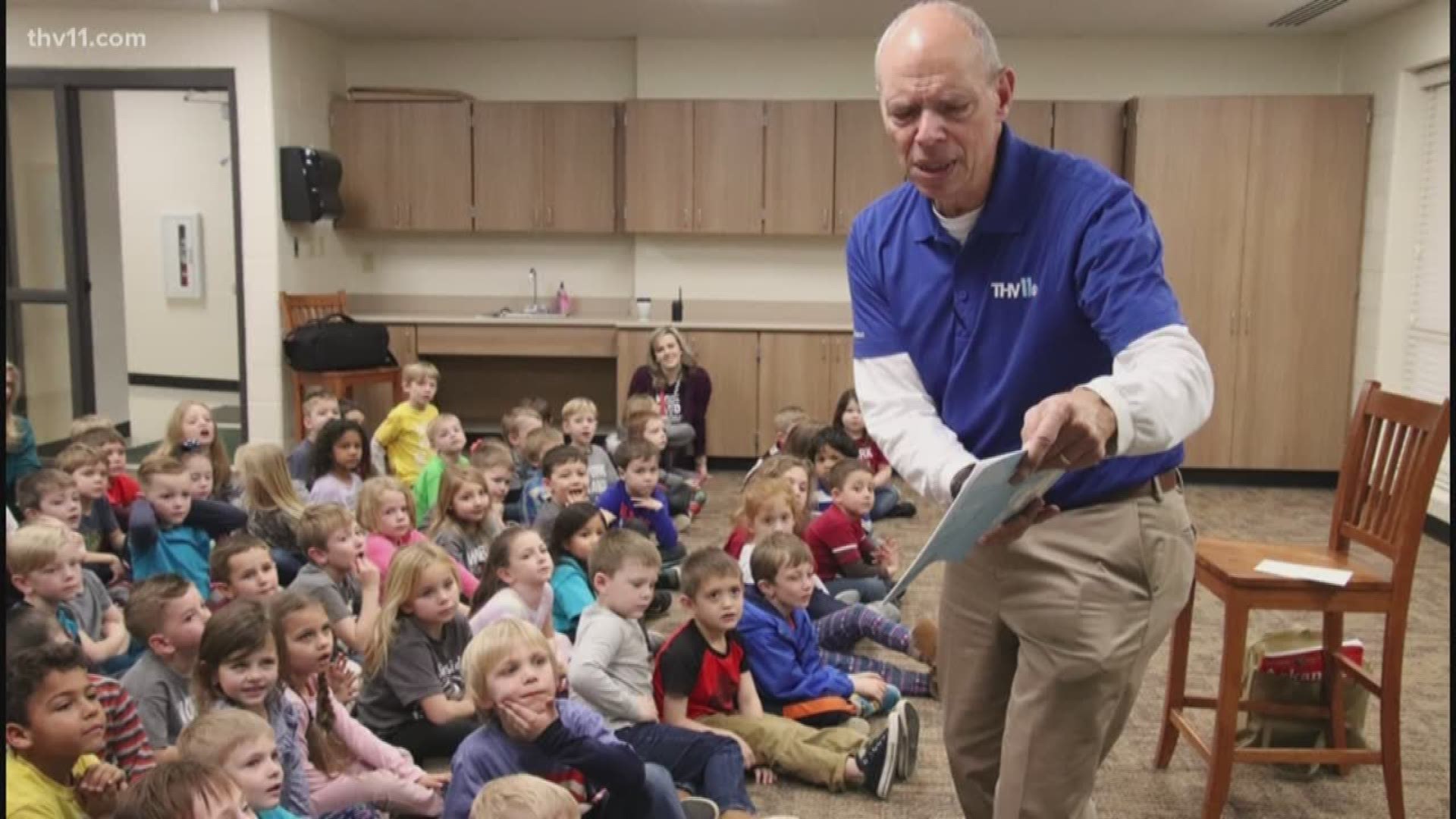 The new book "Bernie the One Eyed Dog" was perfect for the Reading Road Trip at Southside Elementary in Cabot.
