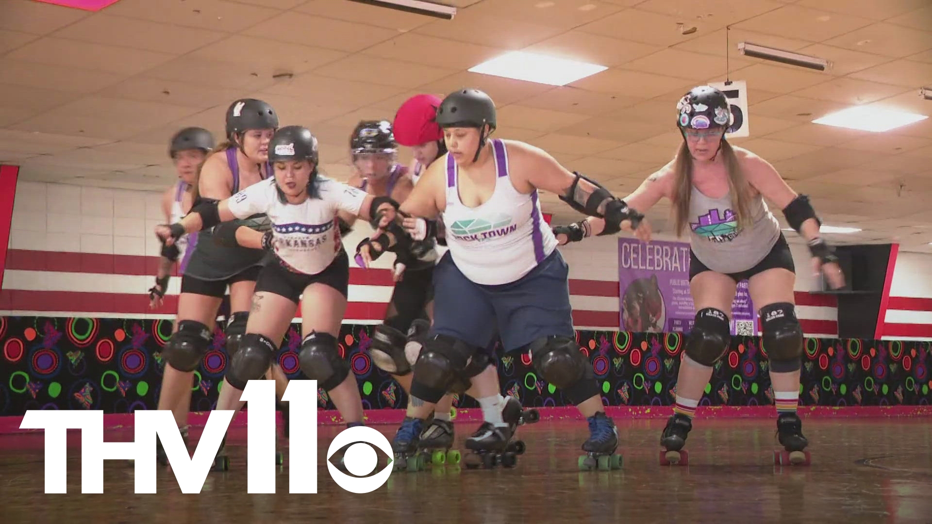 They’re some of central Arkansas’s leading professionals, but when they clock out, they clock in at the roller rink to participate in roller derby.