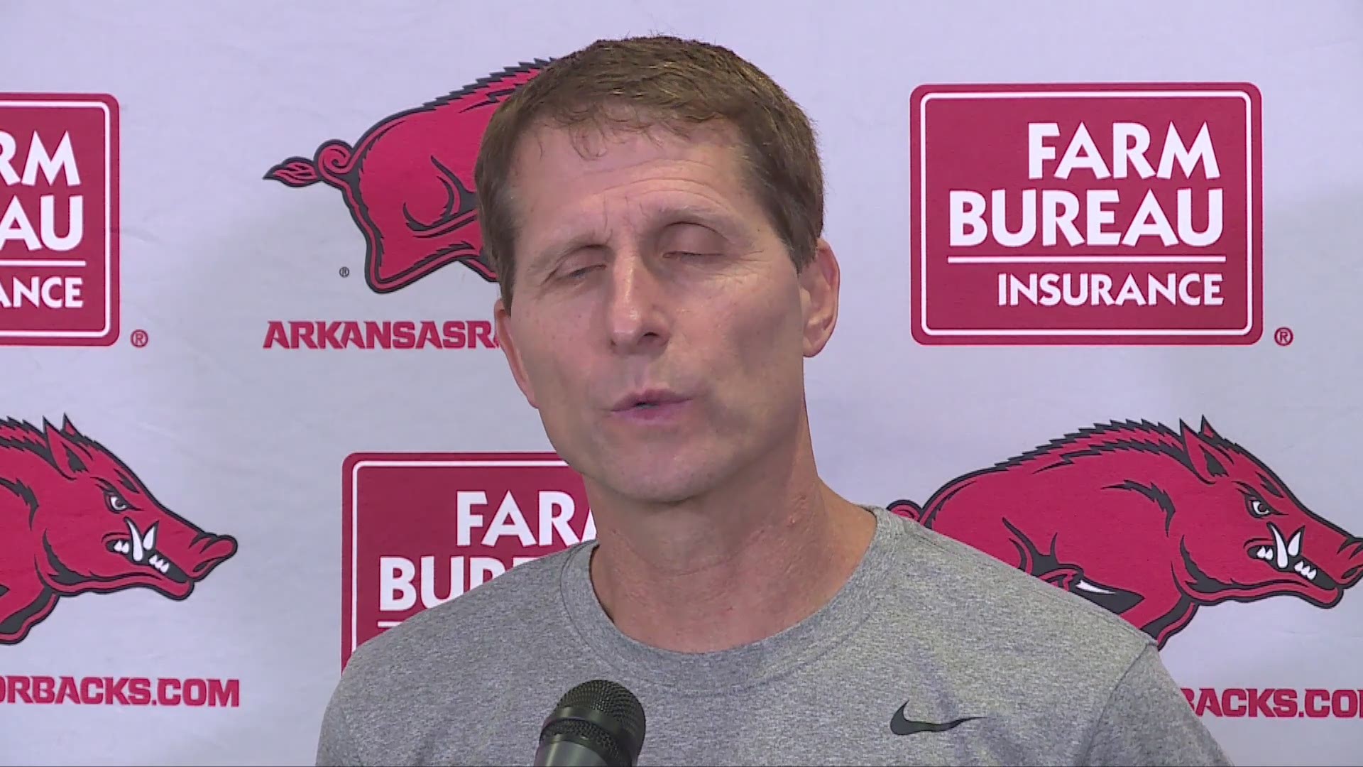 Eric Musselman talks first day of practice