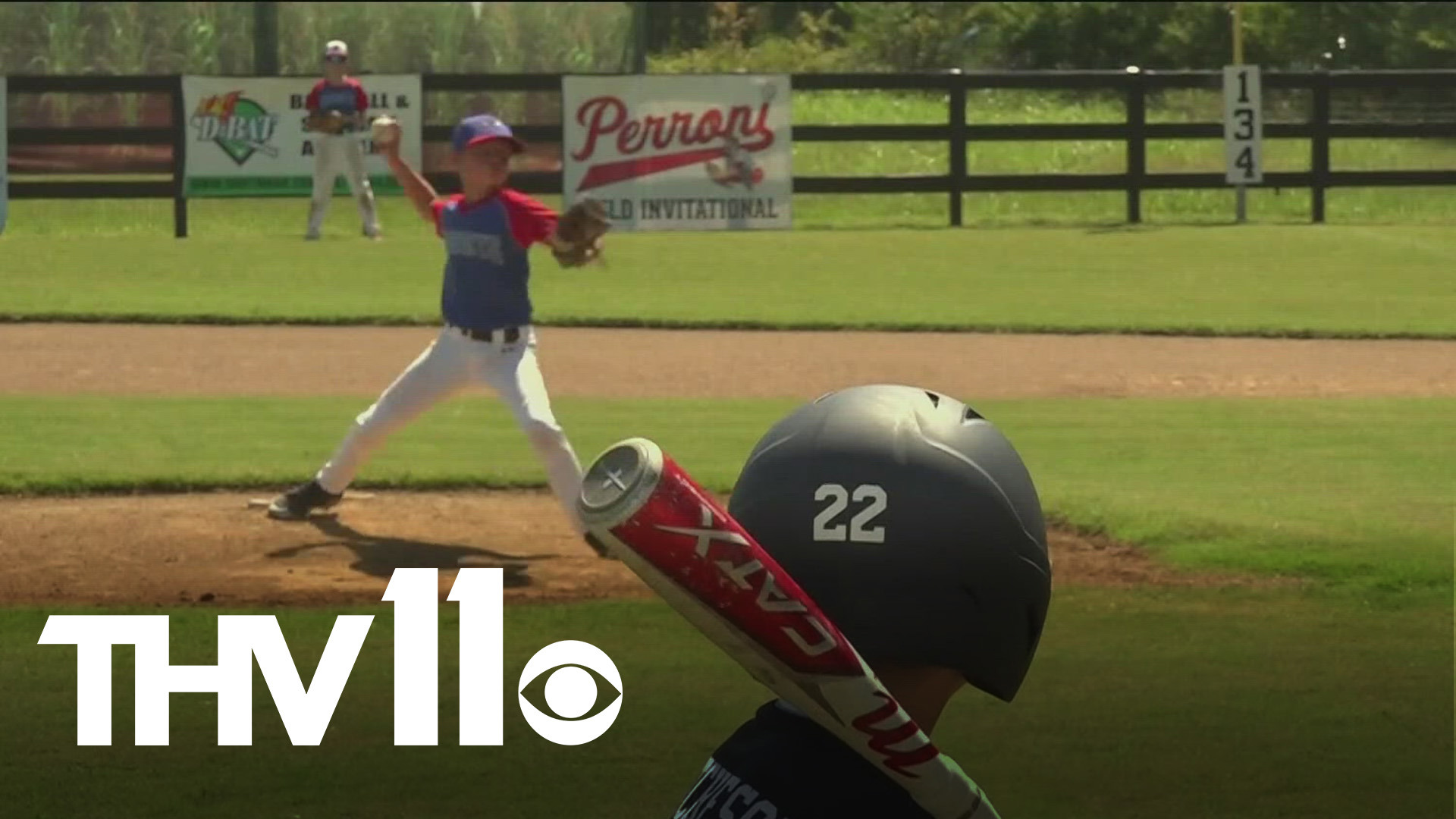 Arkansas native Sam Perroni hosts a little league tournament in his back yard every year to raise money for Alzheimer's research.
