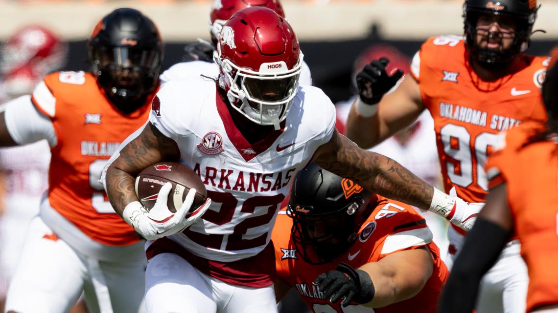 Arkansas's upset bid falls short at No. 16 Oklahoma State | thv11.com