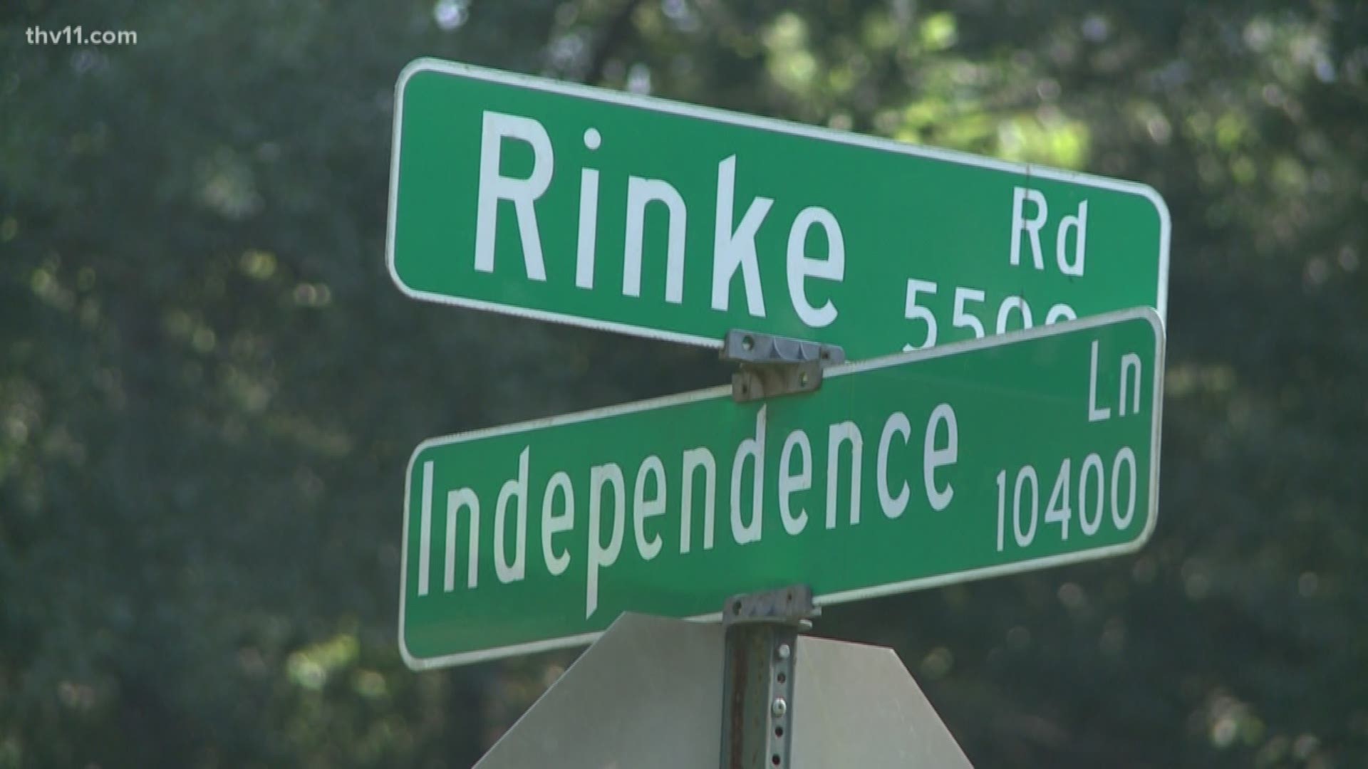 Little Rock Police Department found the body near the intersection of Rinke Road and Independence Lane.