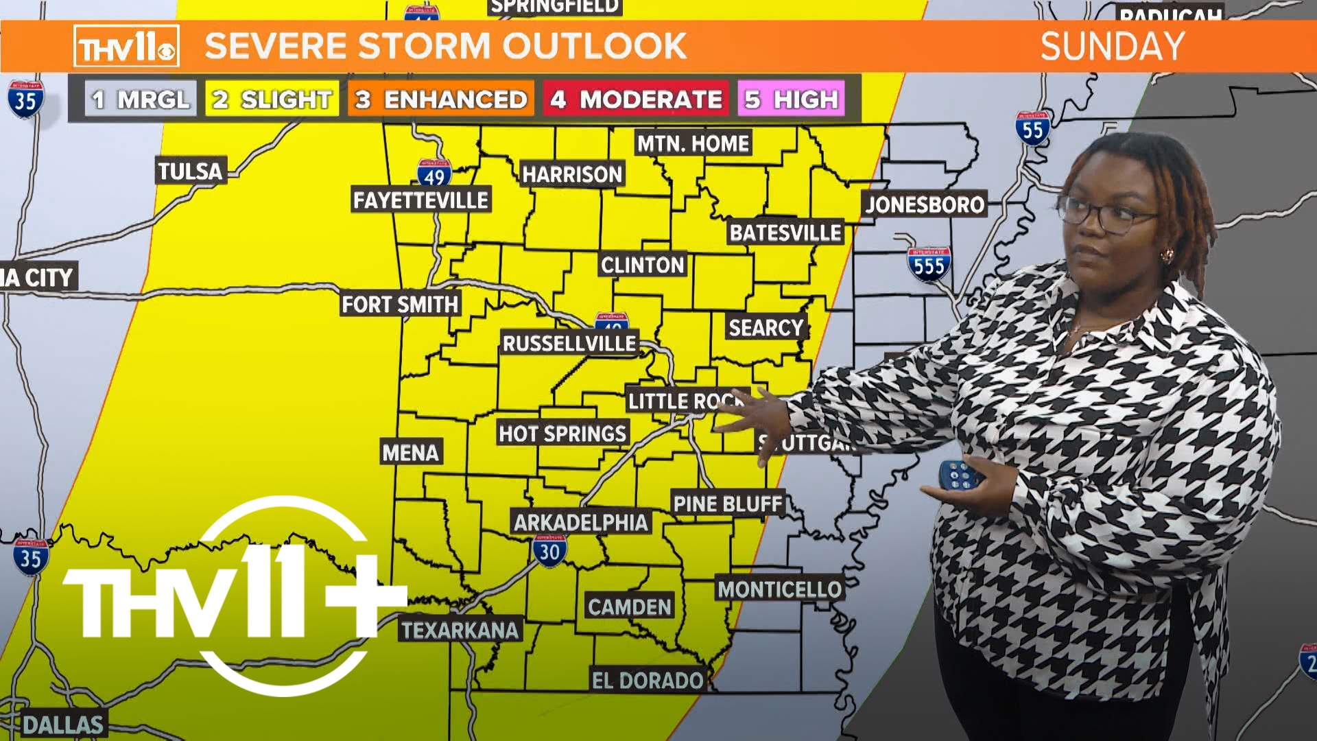 Symone Thomas delivers your THV11+ weather forecast for April 27, 2024.