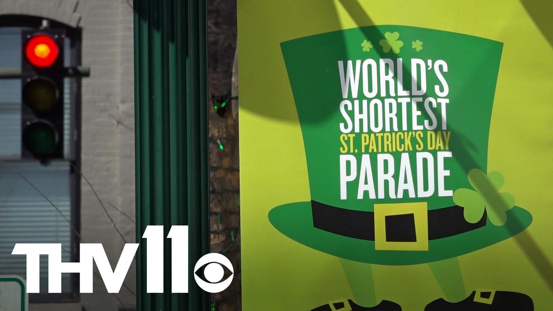 Thousands of people arrived for the return of the World's Shortest St. Patrick Parade and many in Hot Springs are excited to see it return.