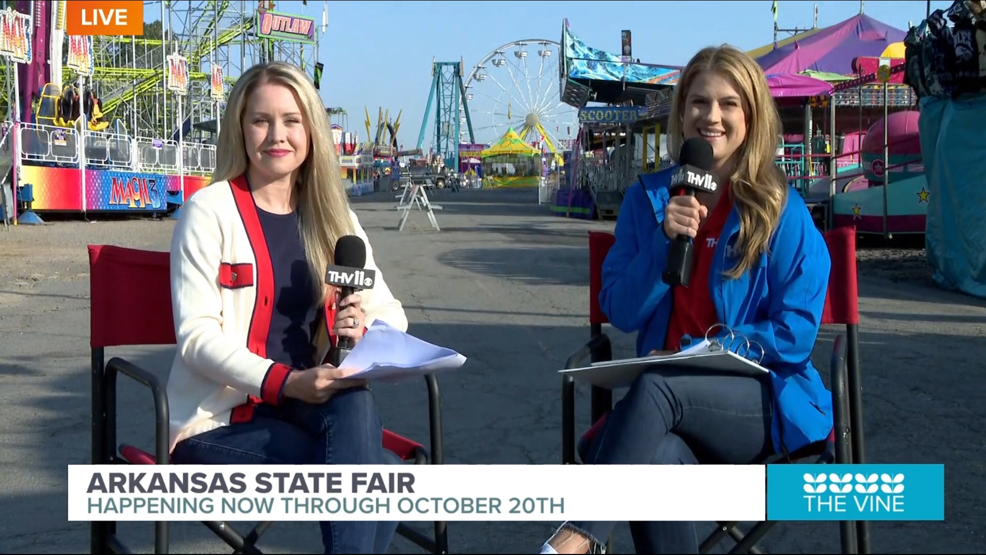 It is Military Appreciation Day and Senior Day at the Arkansas State Fair.