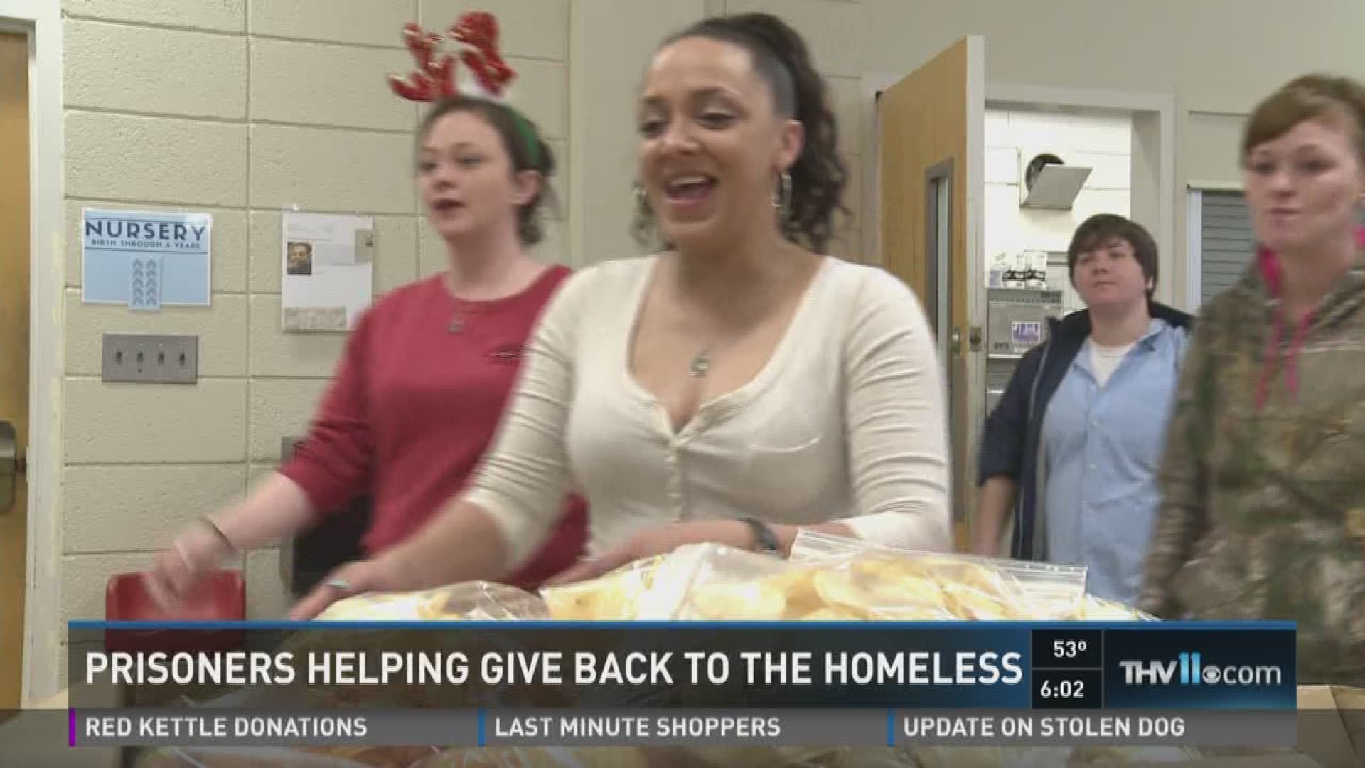 Prisoner re-entry program helps by giving back to homeless | thv11.com