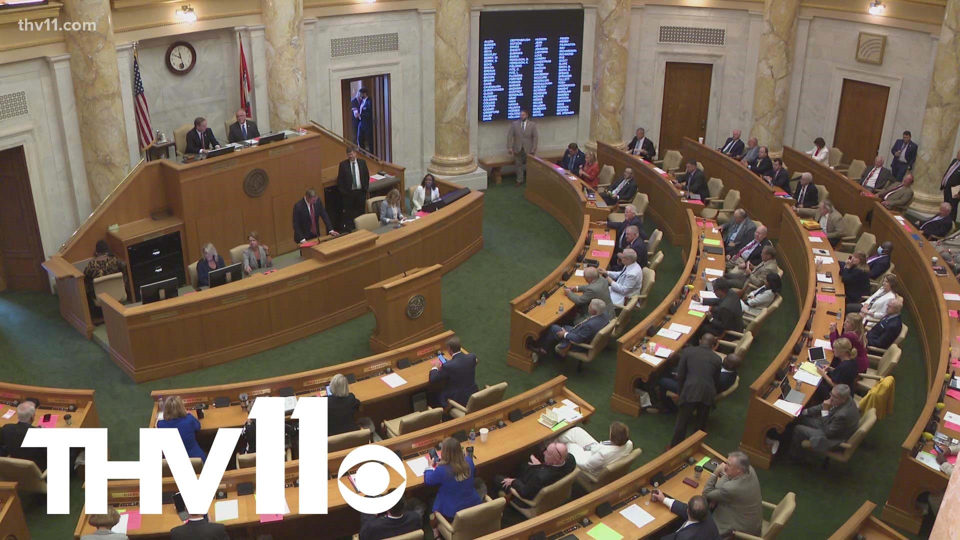 Lawmakers are making progress during the second day of Arkansas's special session— this morning the House and Senate approved bills on tax cuts and school safety.