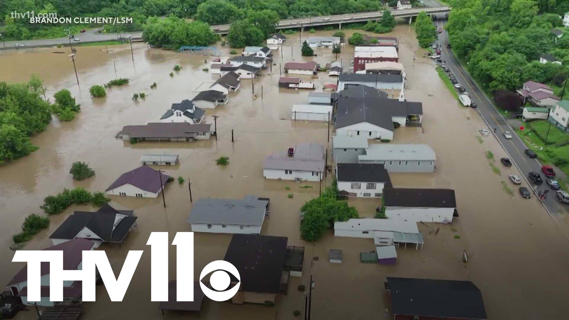After nearly a foot of rain touched down on Kentucky, at least 30 people are dead, dozens are still uncounted for, and thousands are without power.