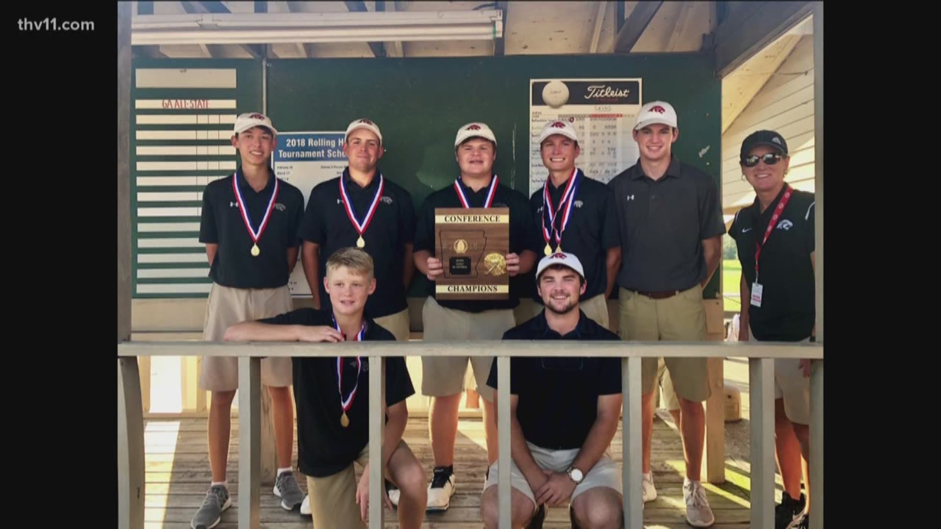 Cabot golf team ranked #1 in the nation