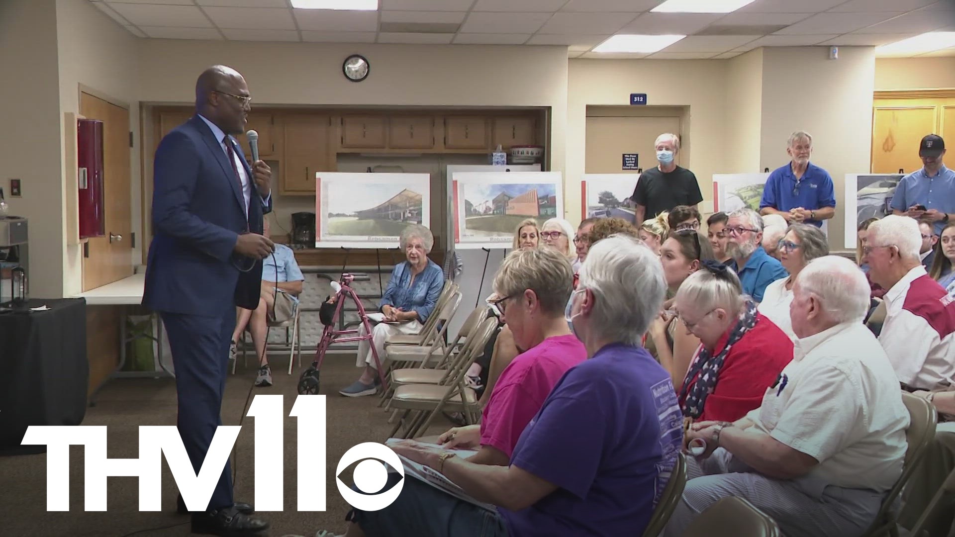 Little Rock Mayor Frank Scott Jr. used his final public meeting Wednesday to get feedback from people and make adjustments before the board votes on the proposal.