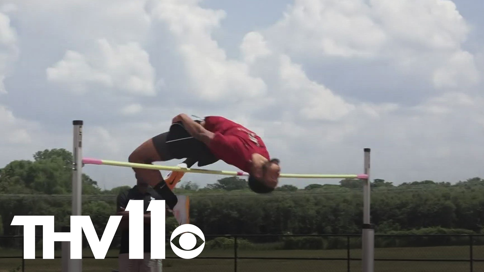 Jonathan Jones is the first Little Rock Trojan to qualify for the NCAA championships in a field event.