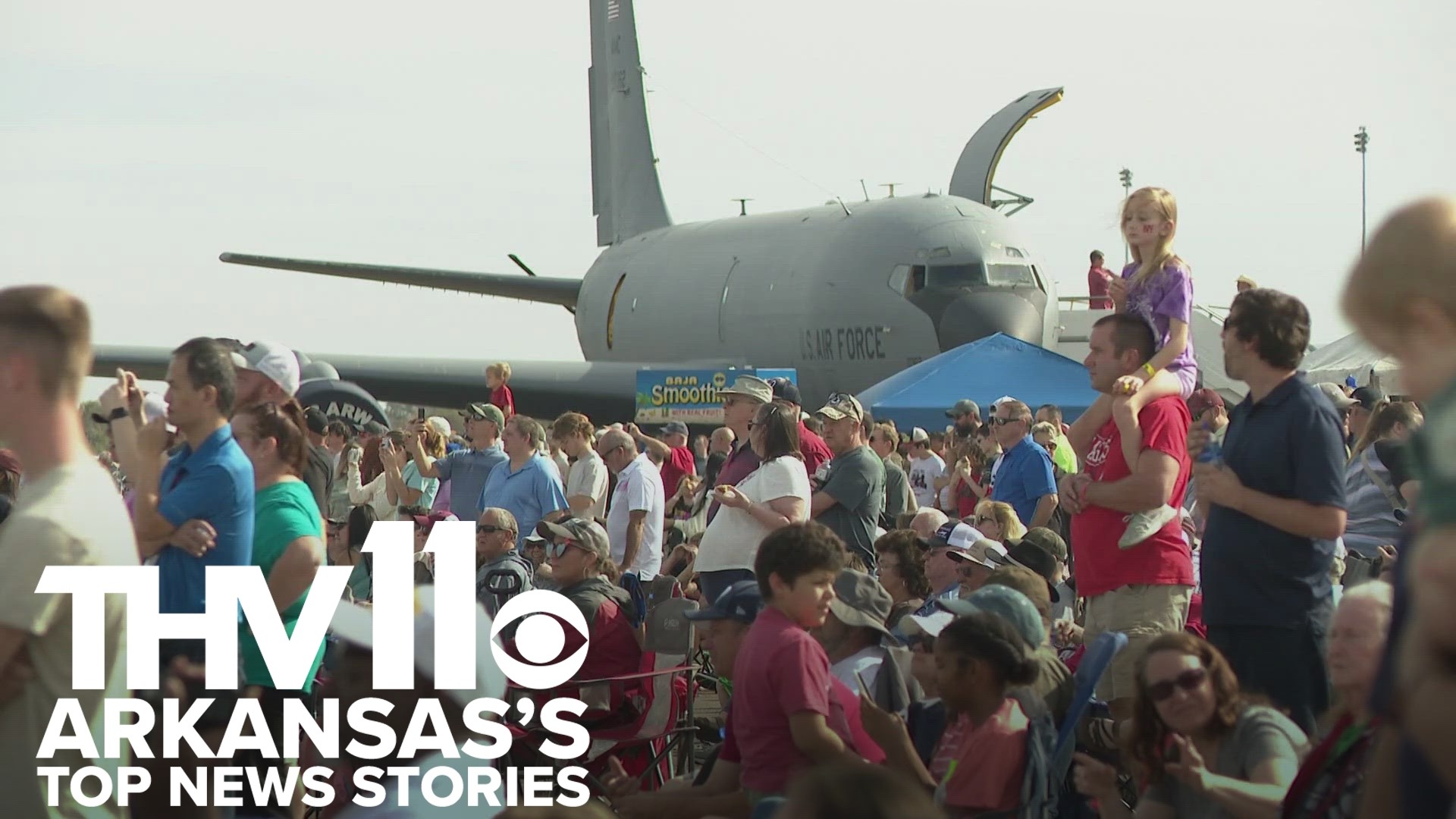 Sarah Horbacewicz presents Arkansas's top news stories for October 21, 2023, including an a look at the Thunder Over the Rock air show in Jacksonville.