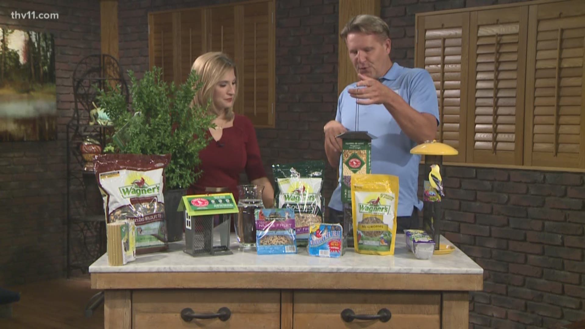 Chris H. Olsen shows us how to attract birds to your yard!